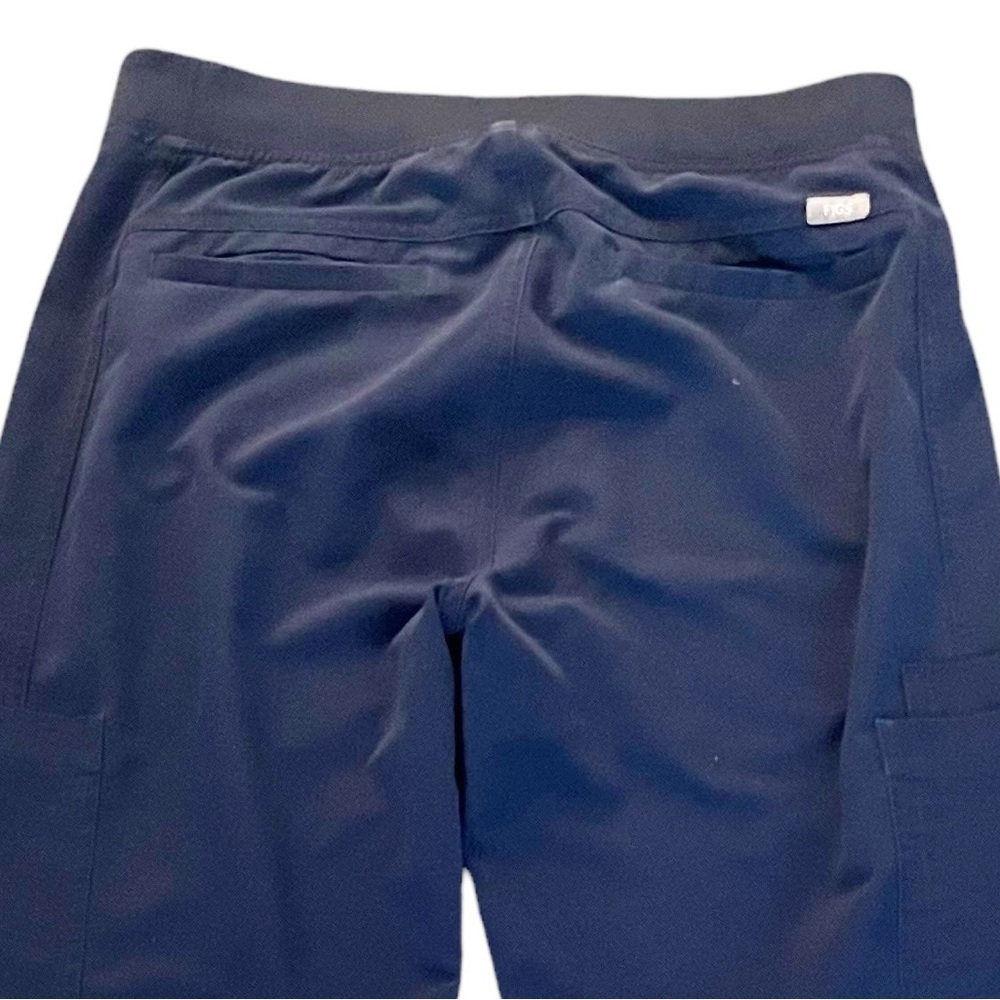 FIGS Axim Style Men’s Cargo Scrub Pants Navy Straight Leg 7 Pockets Sz S - Picture 4 of 10